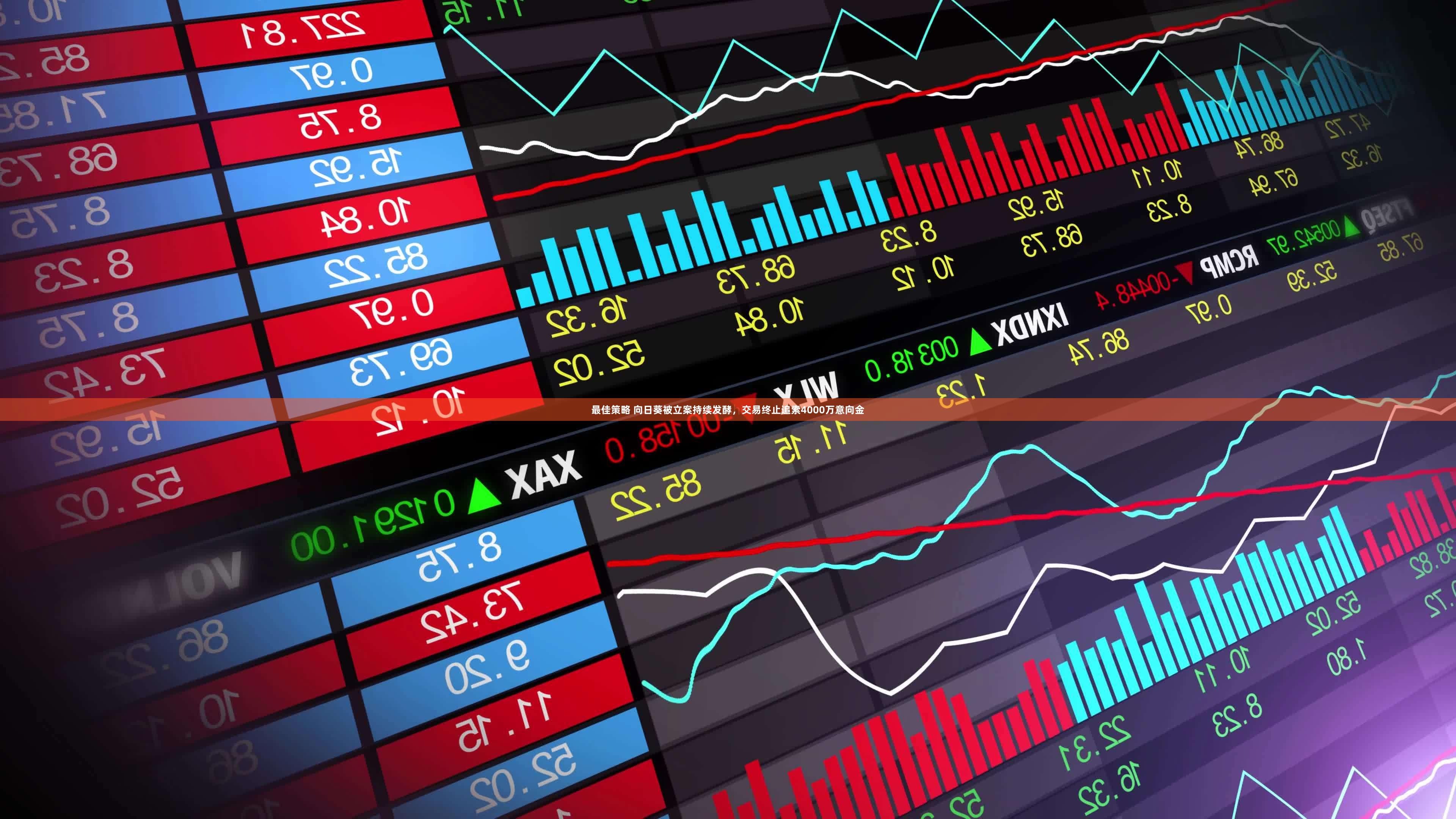 最佳策略 向日葵被立案持续发酵，交易终止追索4000万意向金