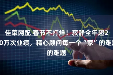 佳荣网配 春节不打烊！寂静全年超240万次业绩，精心顾问每一个“家”的难题