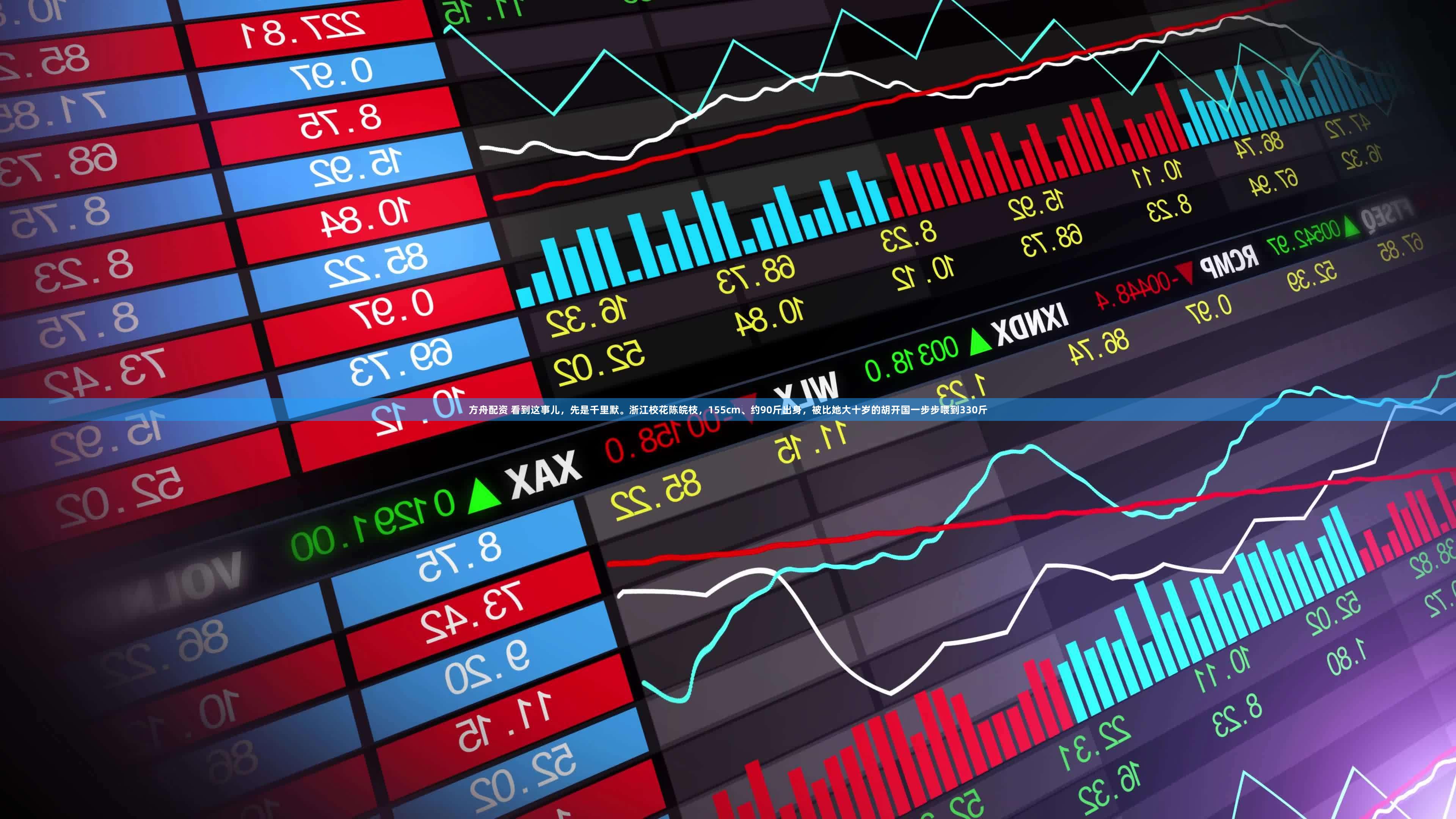 方舟配资 看到这事儿，先是千里默。浙江校花陈皖枝，155cm、约90斤出身，被比她大十岁的胡开国一步步喂到330斤