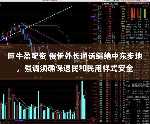 巨牛盈配资 俄伊外长通话缱绻中东步地，强调须确保遗民和民用样式安全