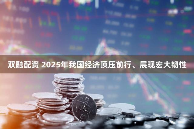 双融配资 2025年我国经济顶压前行、展现宏大韧性