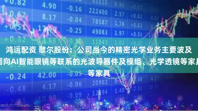 鸿运配资 歌尔股份：公司当今的精密光学业务主要波及面向AI智能眼镜等联系的光波导器件及模组、光学透镜等家具