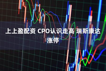 上上盈配资 CPO认识走高 瑞斯康达涨停